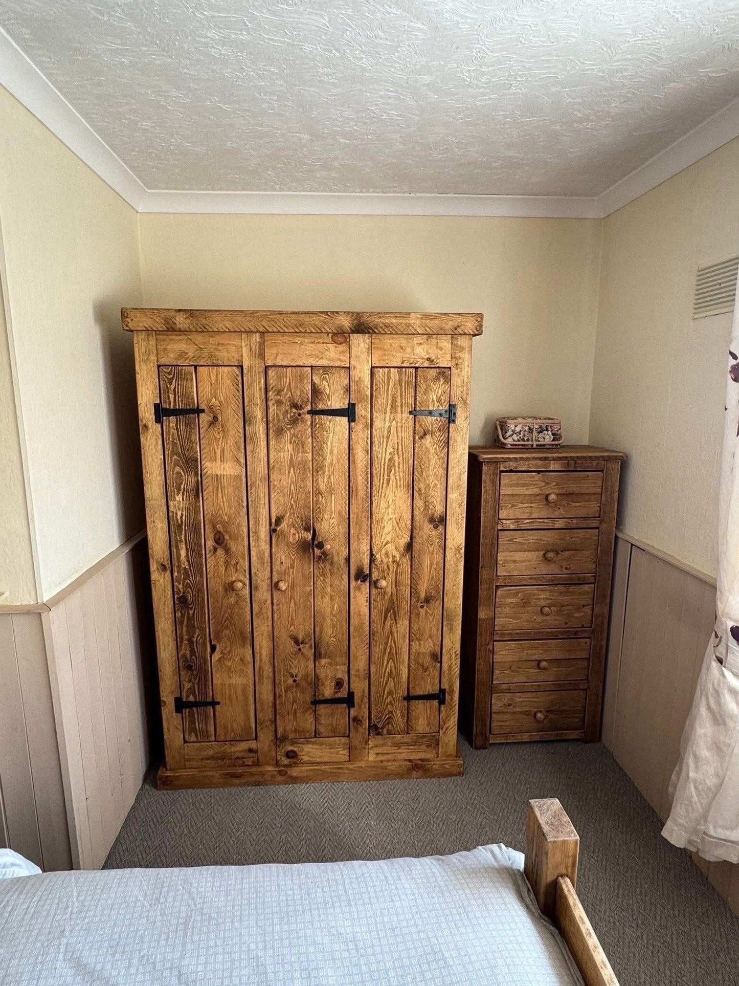 Three Skulls Furniture handmade wooden wardrobe