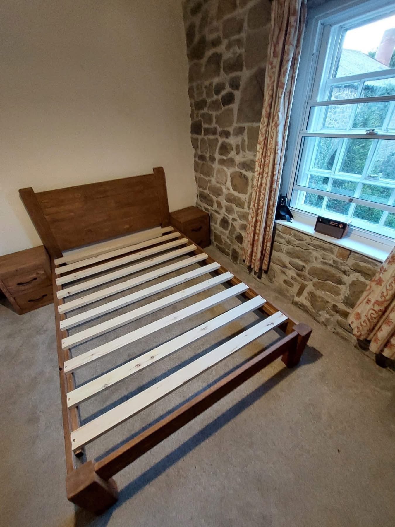 Wooden bedroom furniture set by Three Skulls Furniture