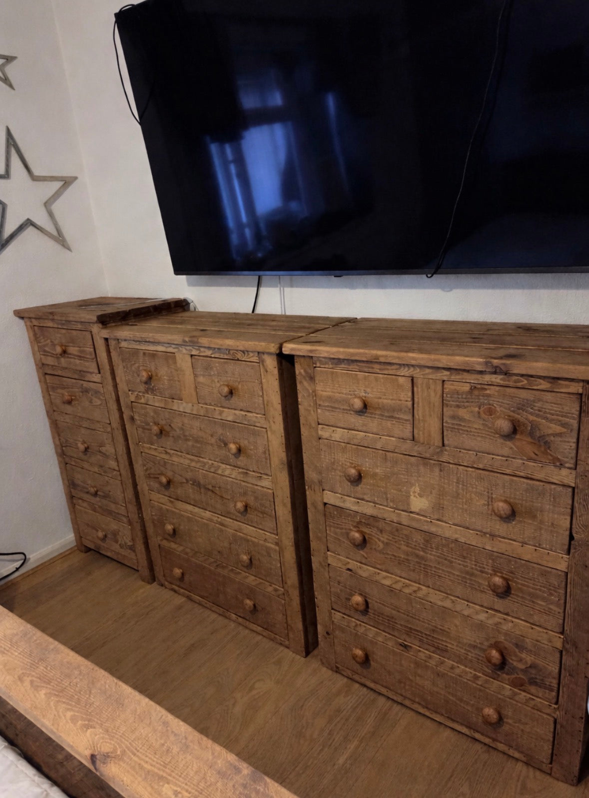 Three Skulls Furniture handmade wooden bedroom furniture set