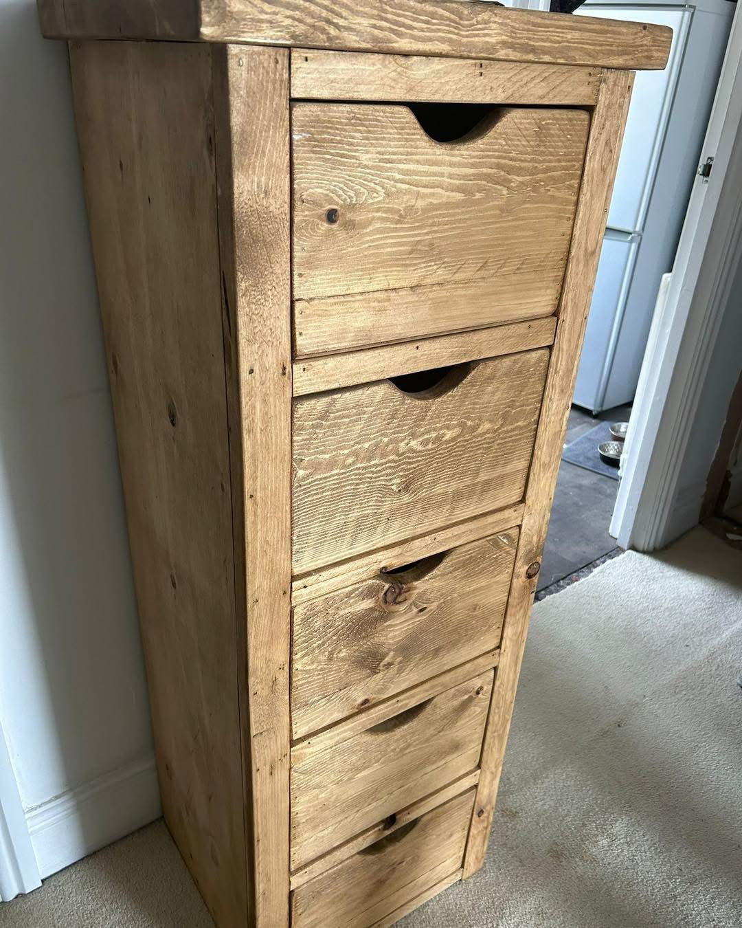 The Ol’ Tallboy | Handmade Rustic Wooden Bedroom Storage | Three Skulls Furniture